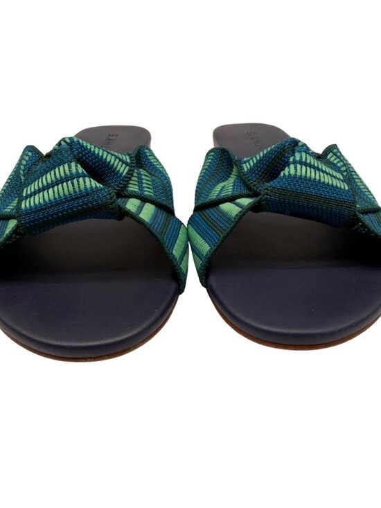 Rothy’s knotted jungle Flat Summer Vacation Beach sandals women’s Size 5 - Picture 4 of 10